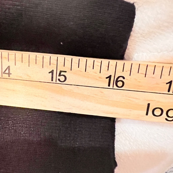 #A311  Roz & Ali  Black Sweater Lace Cottagecore Vintage Romantic Pre-0wned XL - Picture 7 of 8